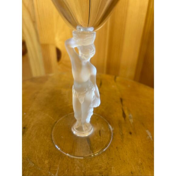MCM Bacchus France Frosted Glass Nude MALE Figure (5706) Read - Picture 2 of 8